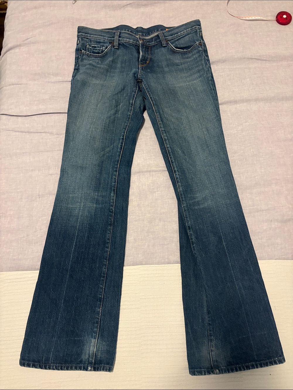Citizens Of Humanity Kelly Medium Blue low waisted Bootcut Jeans